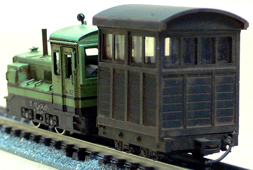 木曽森林鉄道、有蓋小型貨車(窓ありタイプ)