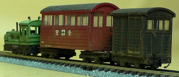 木曽森林鉄道、有蓋小型貨車(窓ありタイプ)