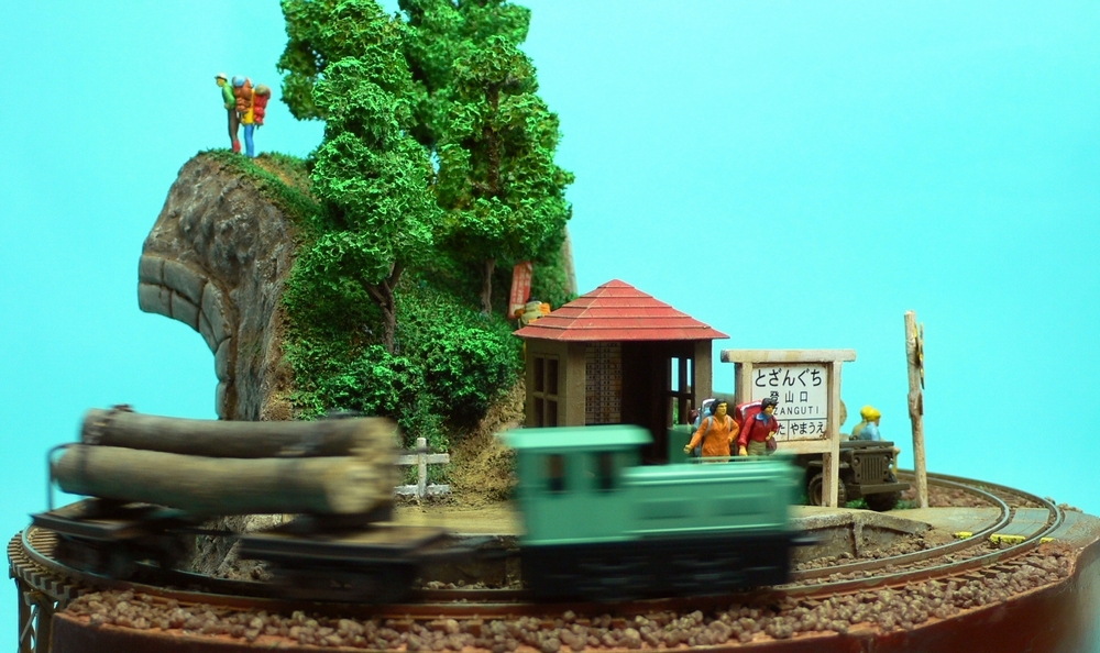 HO ナローゲージ 「森林鉄道」 鉄道車両 Nゲージ の線路幅 ※車両のみ